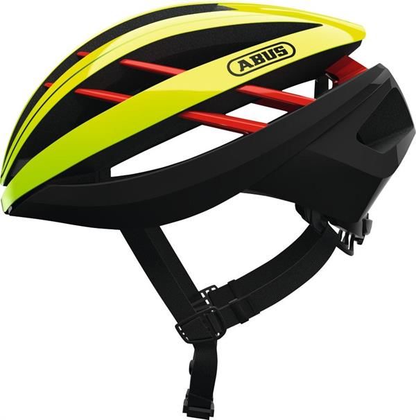 Abus Aventor Neon Yellow racerhjelm str. 51-55 cm