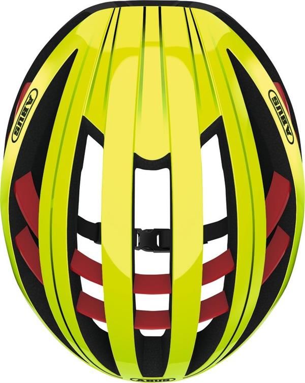 Abus Aventor Neon Yellow racerhjelm