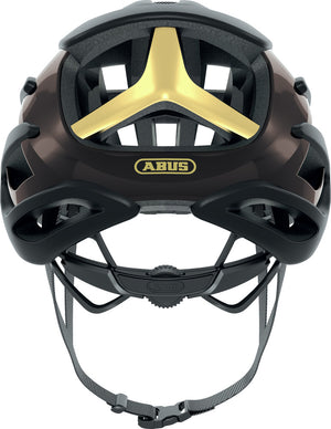 Abus Airbreaker Black Gold racerhjelm