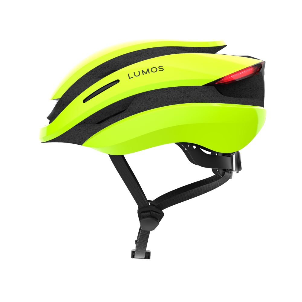 Lumos Ultra Electric Lime 54-61 cm | gul cykelhjelm med indbygget lys