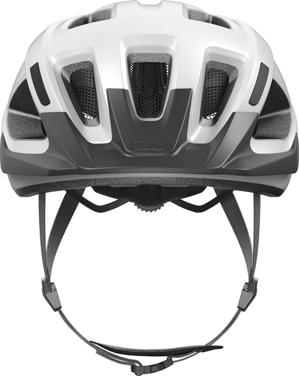 Abus Aduro 3.0 Polar White. Mat hvid cykelhjelm