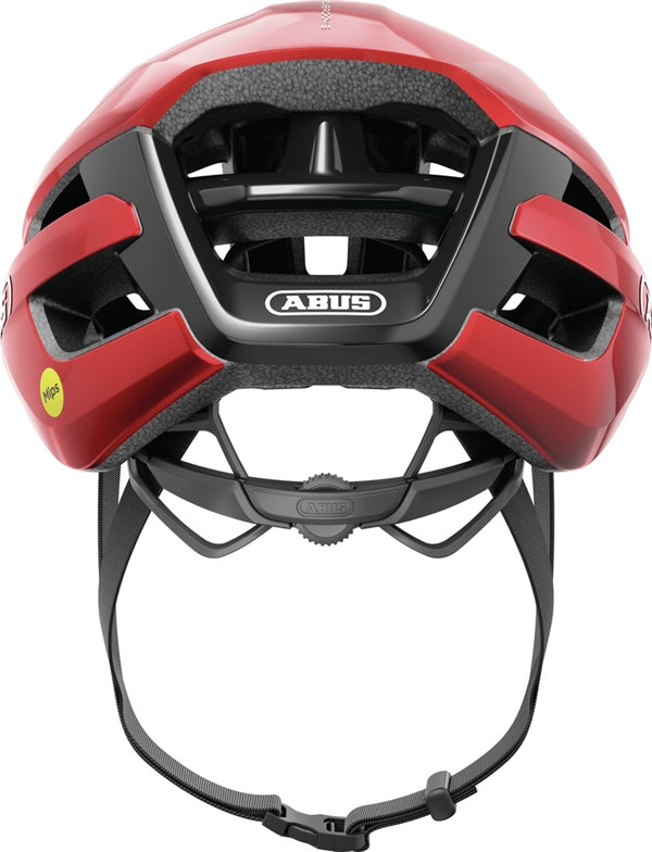 Abus Powerdome Mips Blaze Red | cykelhjelm til landevej og gravel