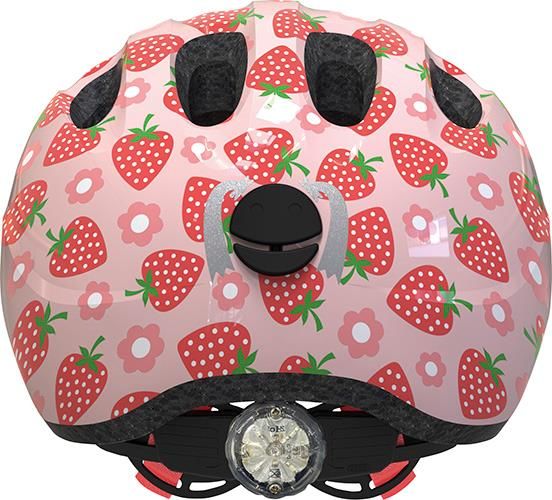 Abus Smiley 2.1 Rose Strawberry cykelhjelm