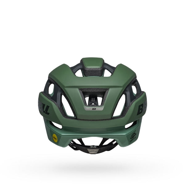 Bell XR Spherical Matte Gloss Greens Mips | Grøn gravel cykelhjelm med mips spherical