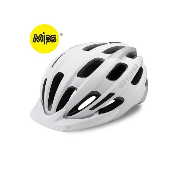 Giro Register White Silver Mips cykelhjelm str. 58-65 cm