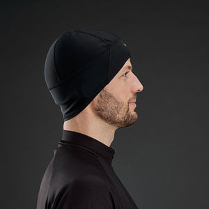 Gripgrab Skull Cap Windster | sort vindtæt cykelhue