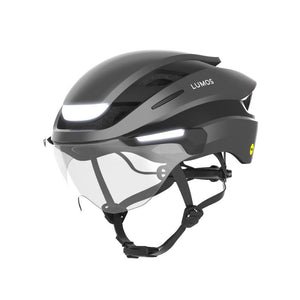 Lumos Ultra E-Bike Mips Visor Gunmetal Grey med visir . Cykelhjelm NTA 8776 godkendt