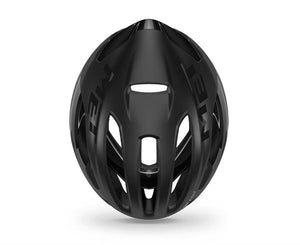 Met Rivale Mips Black Matt Glossy | sort aero cykelhjelm