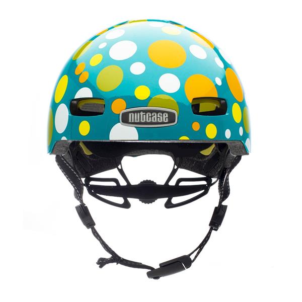 Nutcase Street Polka Face Gloss Mips | cykelhjelm