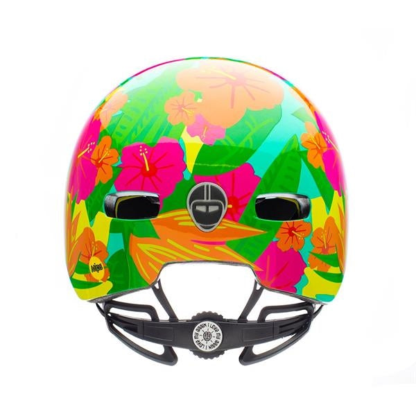 Nutcase Street Tropics Glossy Mips | cykelhjelm med blomster