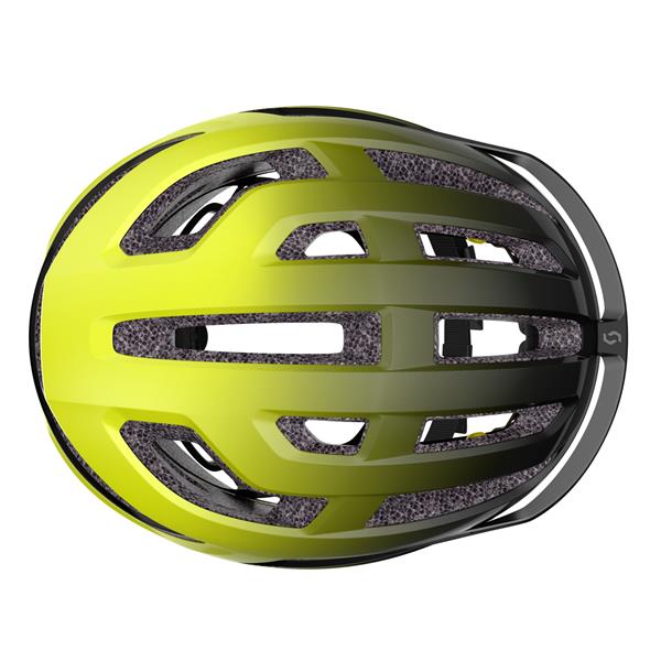 Scott Arx Plus (Mips) Black Radium Yellow RC | cykelhjelm