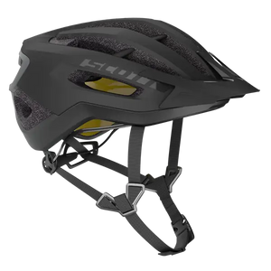 Scott Fuga Plus (Mips) Stealth Black | sort cykelhjelm med mips